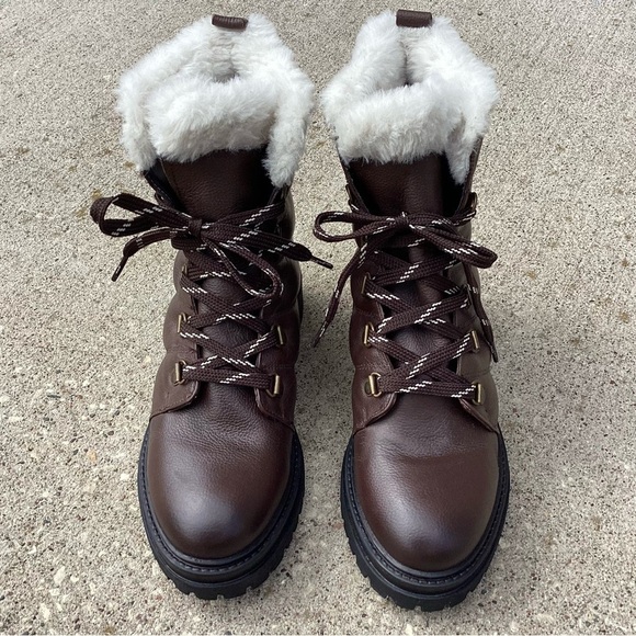 Cougar Vantage Waterproof‎ Military Style Boots Dark Brown Size 7 NEW - Picture 4 of 10